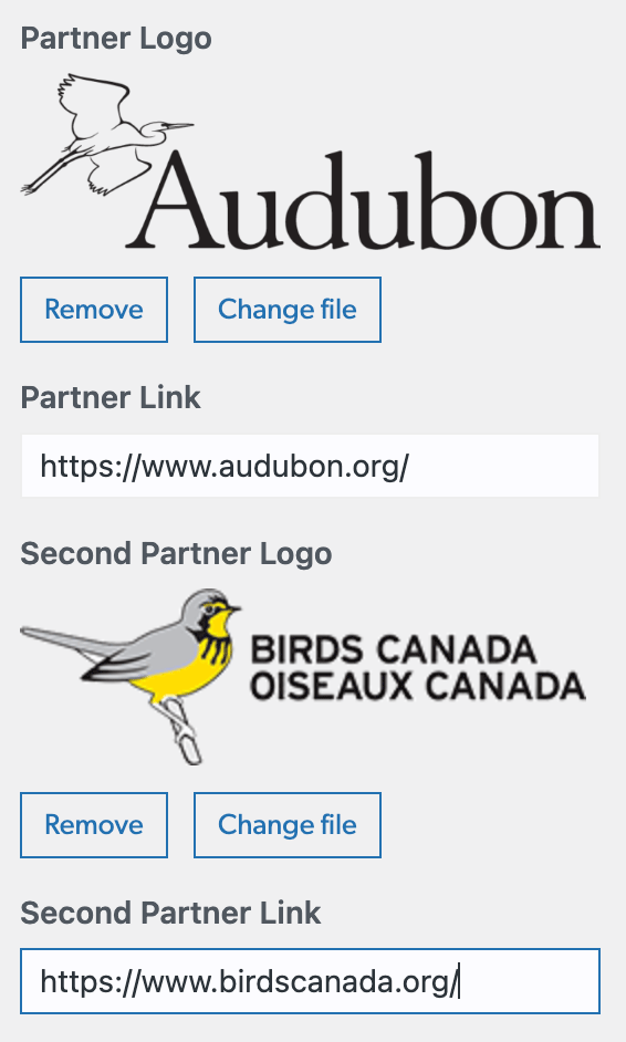 Partner logos examples
