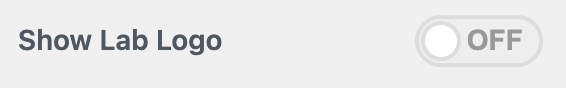 Show logo option in header